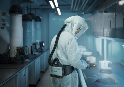 Gebläse Atemschutz für Partikel und Gase - auch für ATEX Bereiche